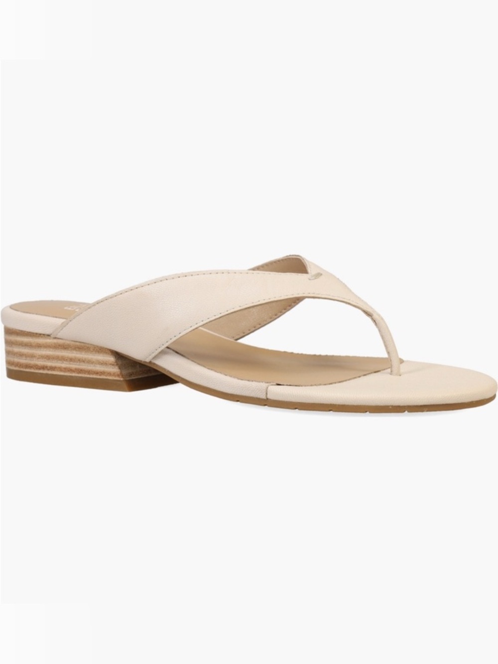 Eileen Fisher Leather Erika Thong Sandals size 9